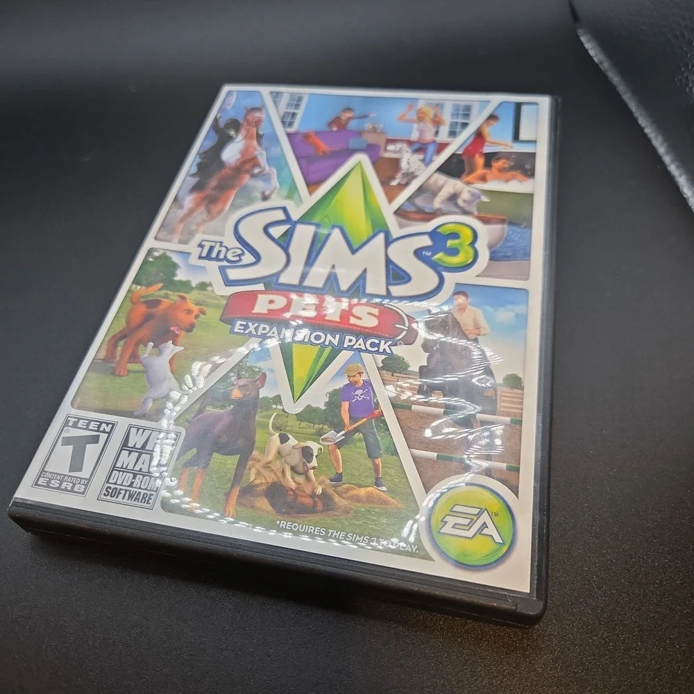 EA The Sims 3 Pets Expansion Pack PC‎ Mac Video Game 2011 Physical Full Set